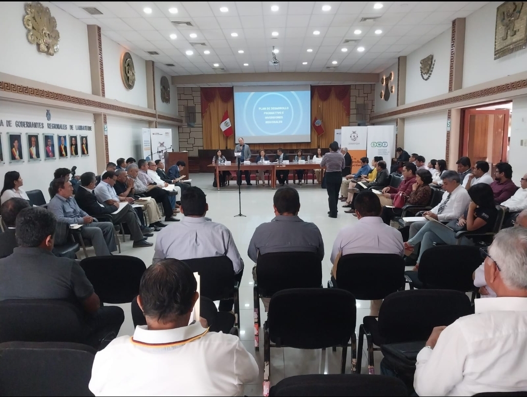 Mesa ejecutiva GORE Lambayeque - Plan Productivo Regional